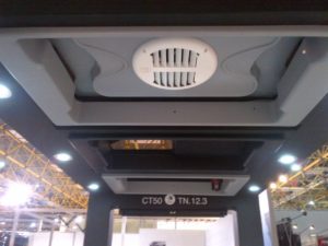 scalabros escape hatch with integrated roof top ventilator